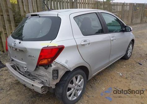 2015 Toyota Yaris Le from USA, damaged, VIN VNKKTUD3XFA023405
